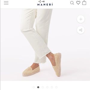 Manebí espadrills US size 7 - never worn!